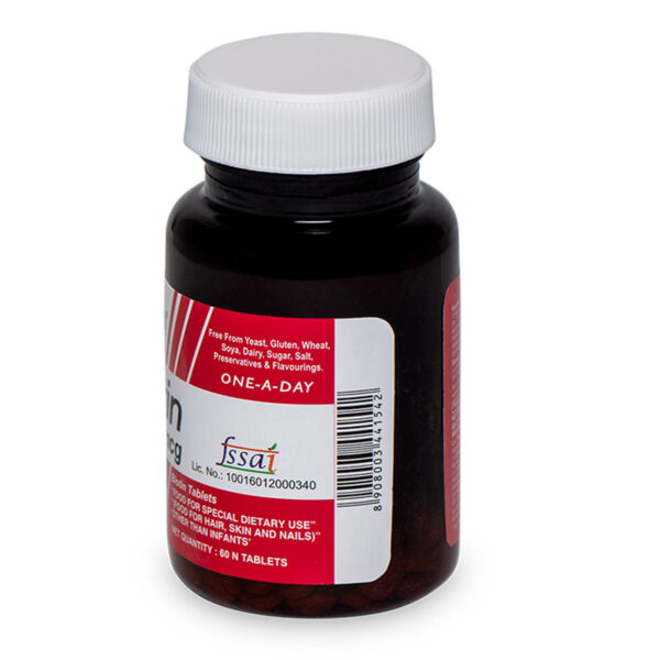 HealthAid Biotin 10000mcg - 60 Tablets - Image 3