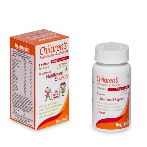 HealthAid Children's MultiVitamins & Minerals - 90 Tablets - Image 2