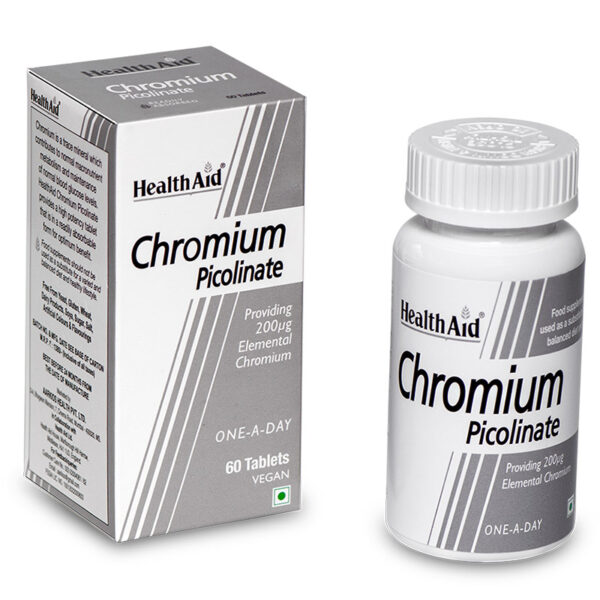 Chromium Picolinate - HealthAid - Image 2