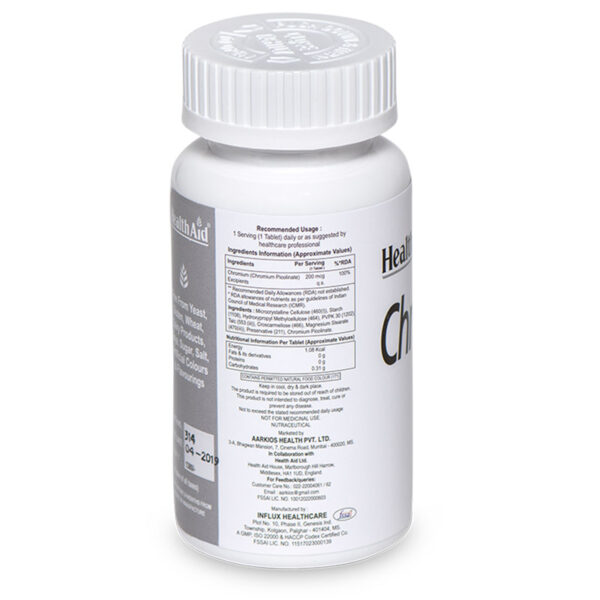 Chromium Picolinate - HealthAid - Image 4