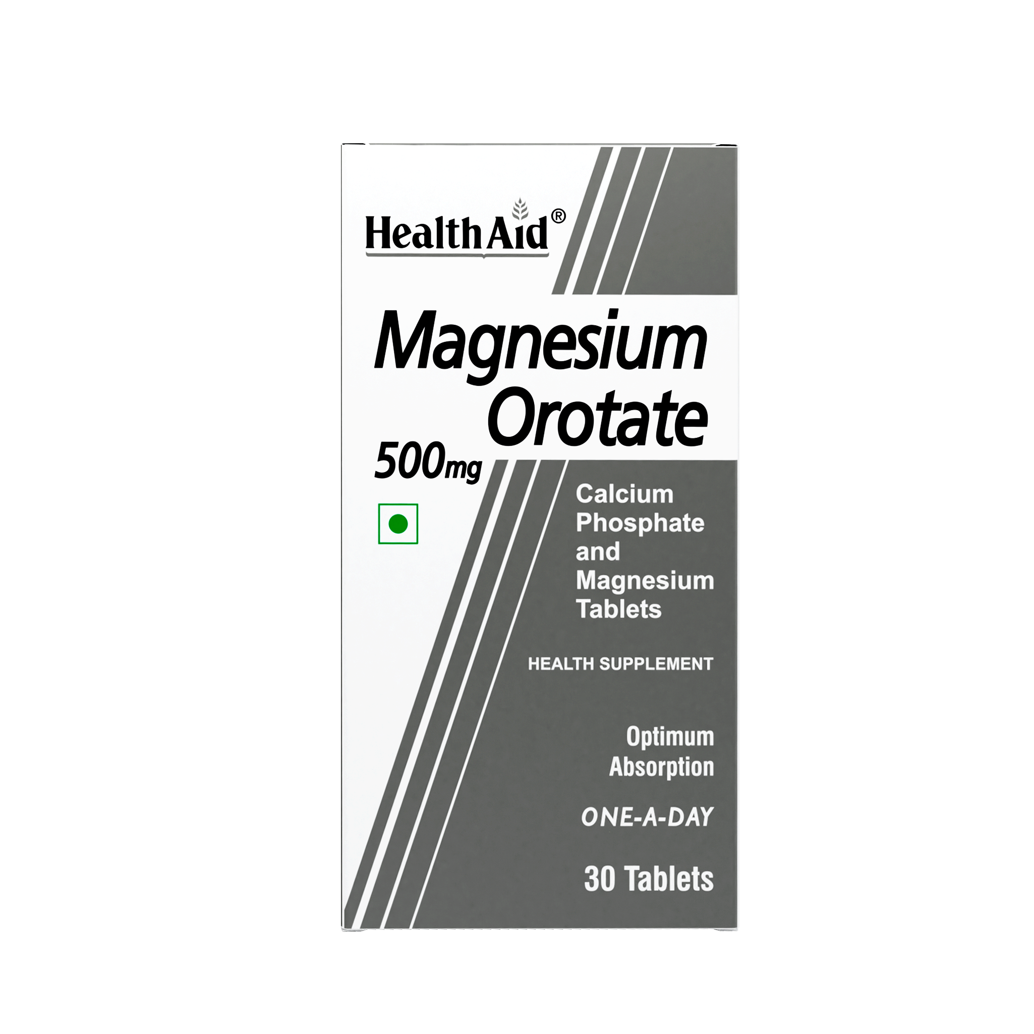 HealthAid Magnesium Orotate 500mg - 30 Tablets