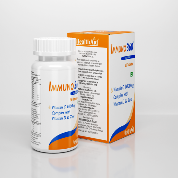 IMMUNO 360™ (60 Tablets) – HealthAid - Image 4