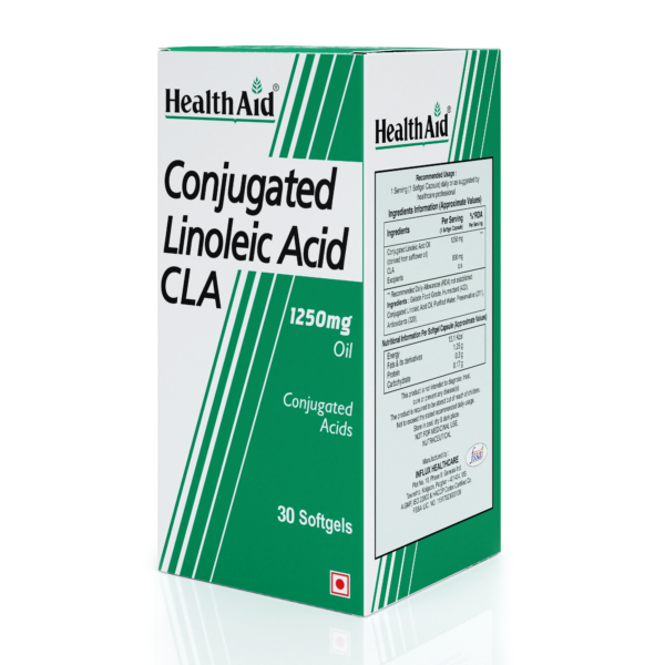 Conjugated Linoleic Acid (CLA) 1250mg Oil Capsules – HealthAid - Image 6