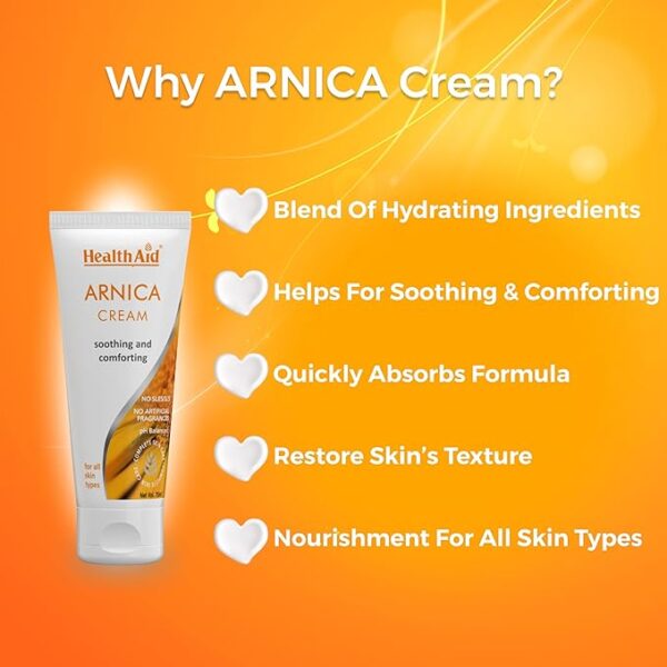 HealthAid Arnica Cream - 75ml - Image 2