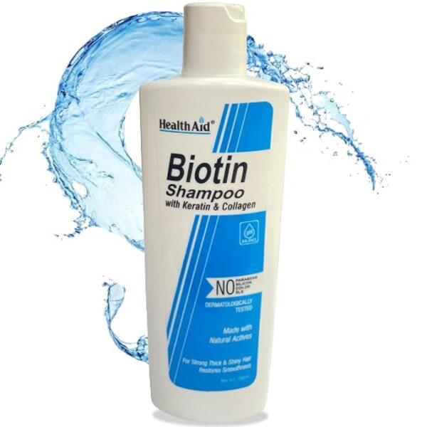 HealthAid Biotin Shampoo with Keratin & Collagen - 200mL