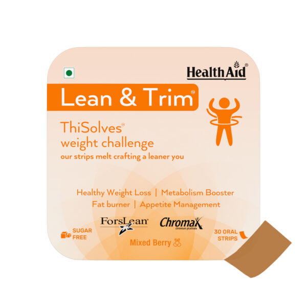 HealthAid® Lean & Trim™ ThiSolves™ (Mixed Berry Flavour) - 30 Mouth Dissolving Strips