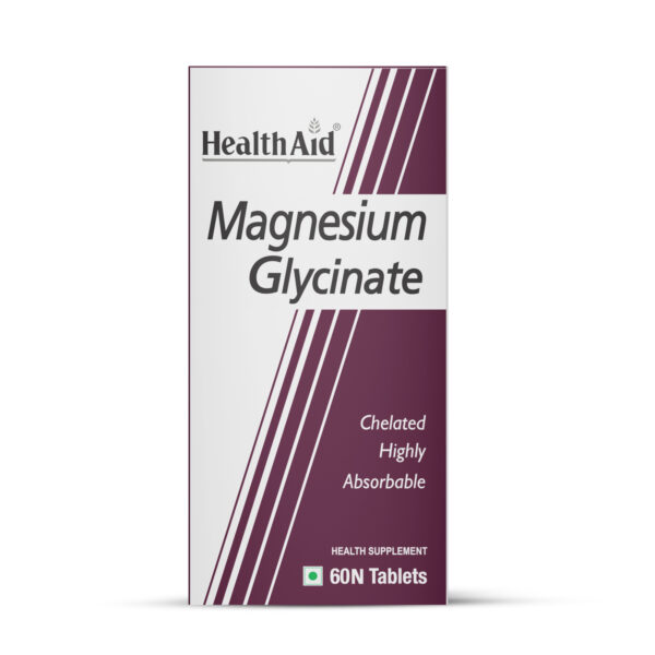 HealthAid Magnesium Glycinate with Zinc 60 Tablets