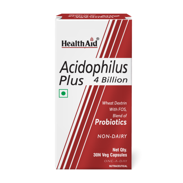 HealthAid Acidophilus 30 Capsules-Box(1)