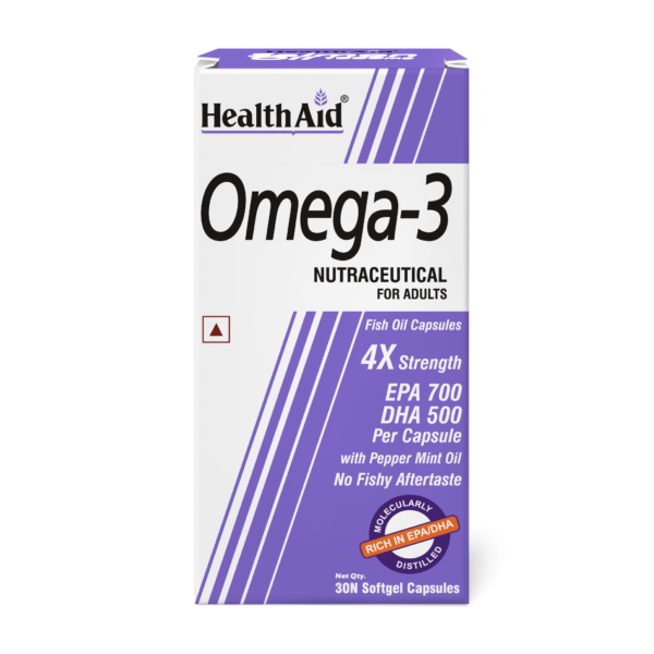 HealthAid Omega 3 30 Capsules-Box(1)